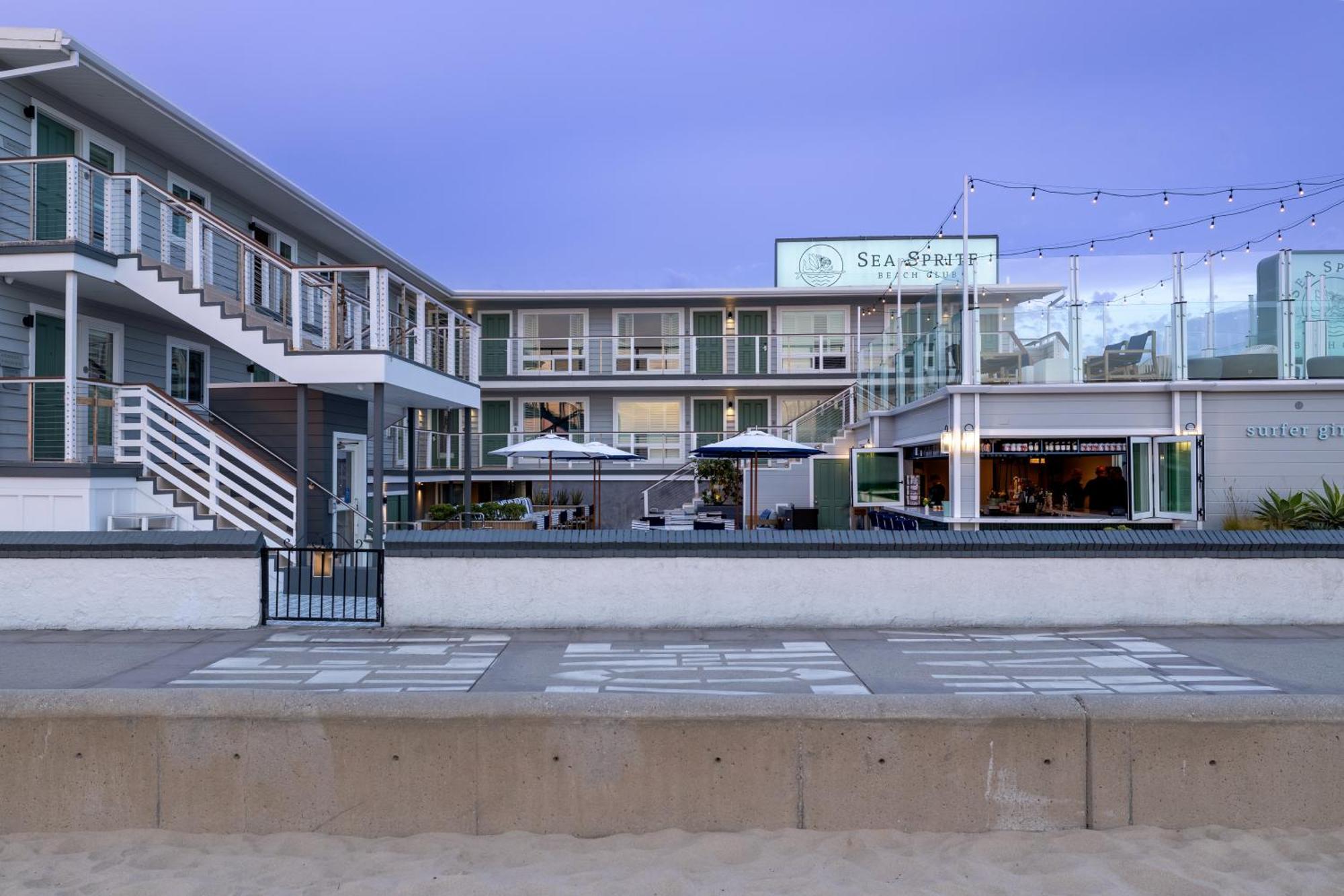 Sea Sprite Beach Club Hermosa Beach Exterior foto