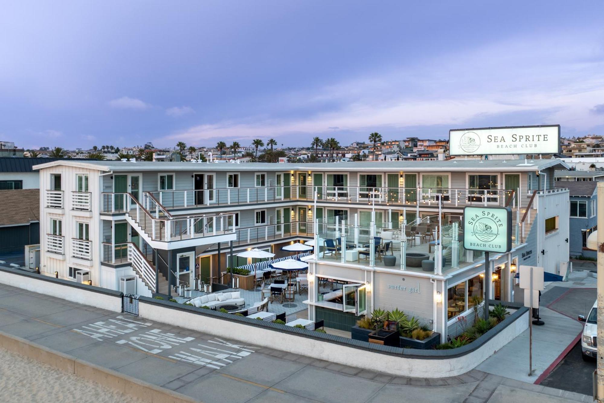 Sea Sprite Beach Club Hermosa Beach Exterior foto